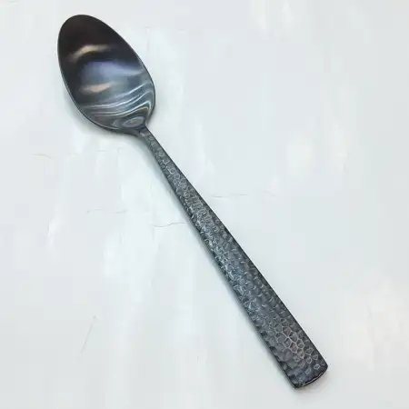 #LY001-1-MBK; Stainless steel table spoo..