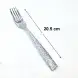 #LY001-15; Stainless steel table fork