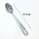 #LY001-3; Stainless steel dessert spoon