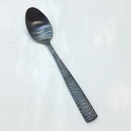 #LY001-3-MBK; Stainless steel dessert sp..