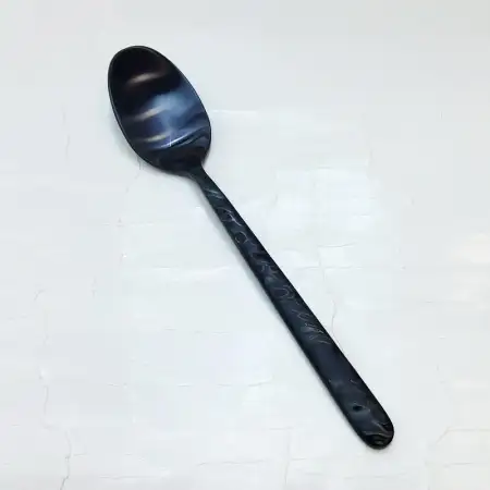 #LY03D-1MBK; Stainless steel table spoon..