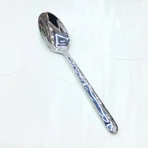 #LY03D-4; Stainless steel tea spoon