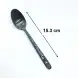 #LY03D-4MBK; Stainless steel tea spoon #MBK