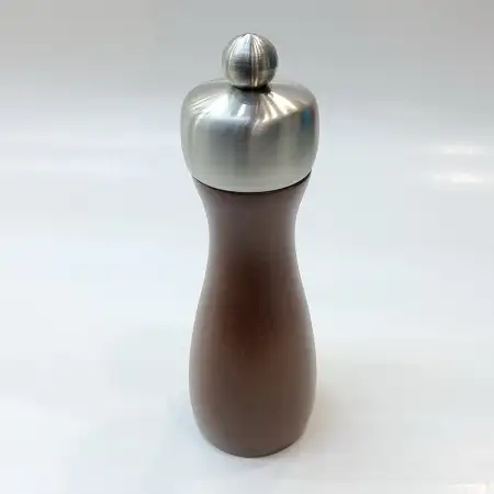 #MJPMS6-BN; 6" wood + stainless ste..