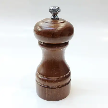 #MJSG5-BN-C; 5" wood salt grinder C..