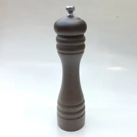 #MJSG8-CH-C; 8" wood Salt grinder C..