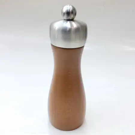 #MJSGS6-BN-C; 6" wood + stainless s..