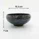 #NK-0630; Ceramic bowl 6 inches