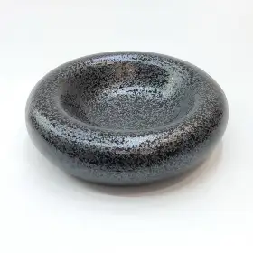 #NK-3267; Ceramic donut shape bowl 6.5"