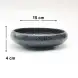 #NK-3502; Ceramic flat bowl 6 inches