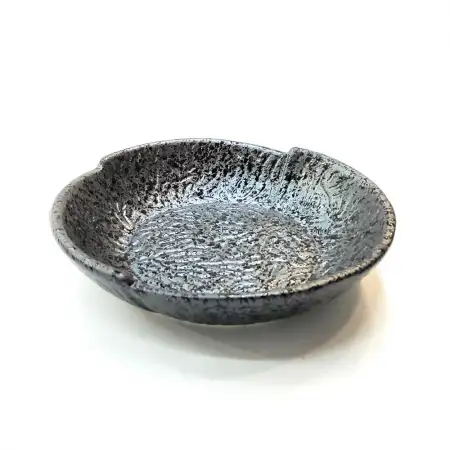 #NK-3533; Ceramic round plate 5 inches..