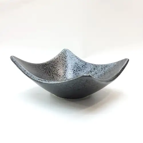 #NK-3700; Ceramic plate square 6.25 inches 