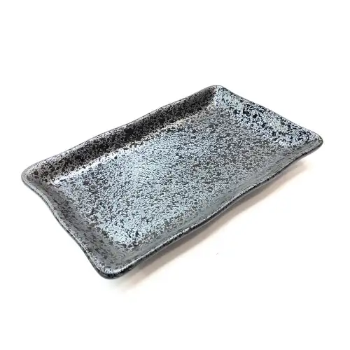 #NK-3724; Ceramic plate rectangular 8 inches