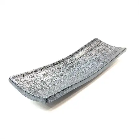 #NK-3755; Ceramic plate rectangular 12.2..