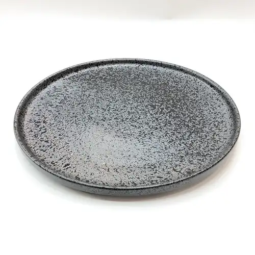 #NK-3786; Ceramic round plate 12 inches