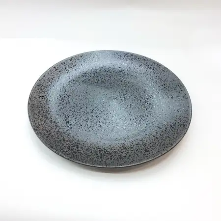 #NK-3816; Ceramic round plate 10.5 inche..