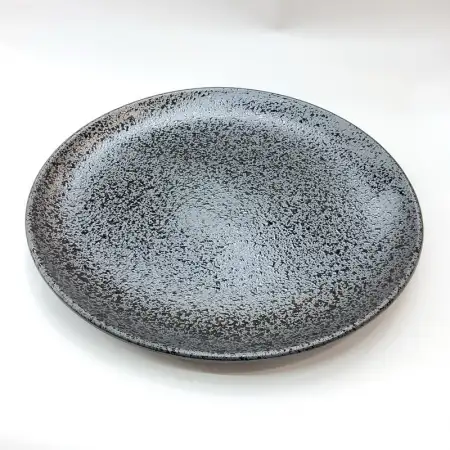 #NK-3830; Ceramic round plate 12.5 inche..