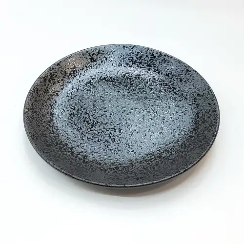 #NK-3847; Ceramic round plate 6.25 inches