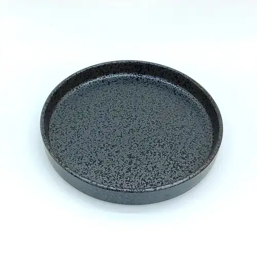 #NK-9856; Ceramic deep round plate 19.5cm