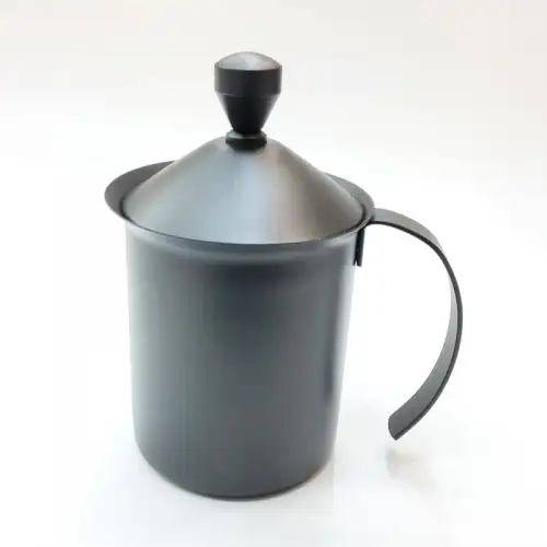 #NP-400BK; Stainless steel milk foam maker 400ml BK