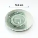 #SA7630; Ceramic coffee cup with saucer 190ml