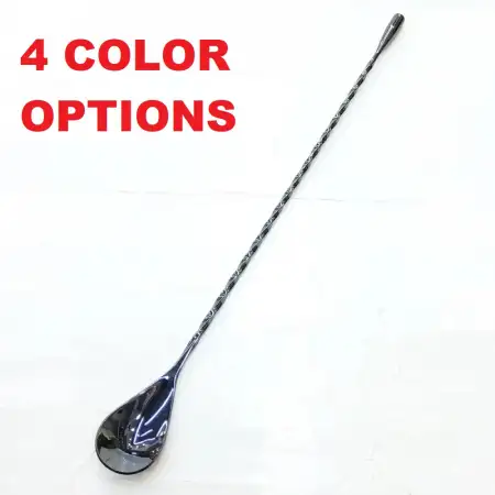 #SDS50; Stainless steel bar spoon 50cm..