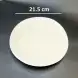 #SG7906; Ceramic 8.5" salad plate  
