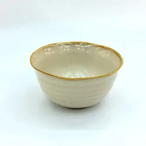 #SH0500; Ceramic 4.5" bowl  