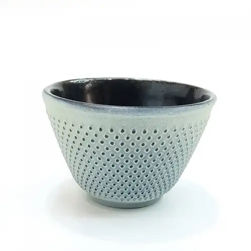 #SQ8920-G2; Cast iron cup 125ml #G. Green   