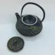 #SQ9191; Cast iron tea pot 0.9L #B+G                                  