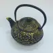 #SQ9207; Cast iron tea pot 0.9L #B+G #SQ9207; Cast iron tea pot 0.9L #B+G