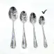 #1010201-SS45; Stainless steel sauce spoon 10.3cm