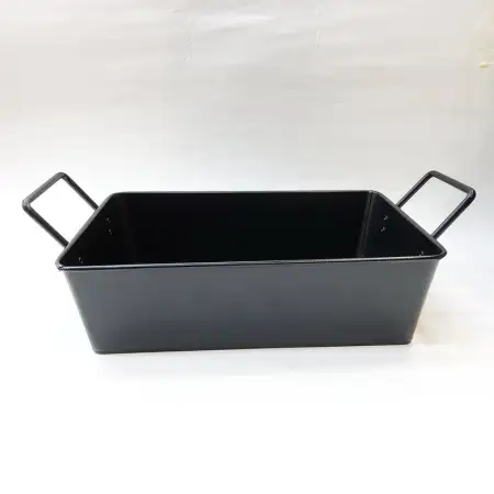 #T160-BK;  Metal serving bucket 24x17x7c..