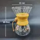 #WM1266-600; Glass coffee server 600ml
