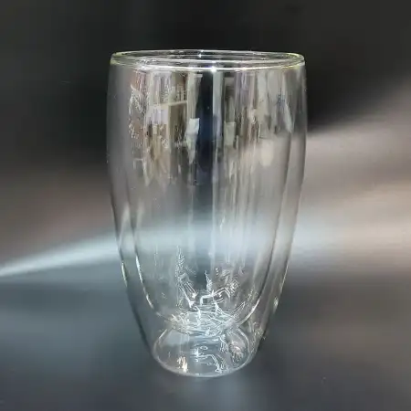 #WM2393-450; Double wall glass 450ml..
