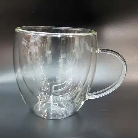 #WM4182-250; Double wall glass 250ml..