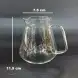 #WM5461-550; Glass coffee server 550ml