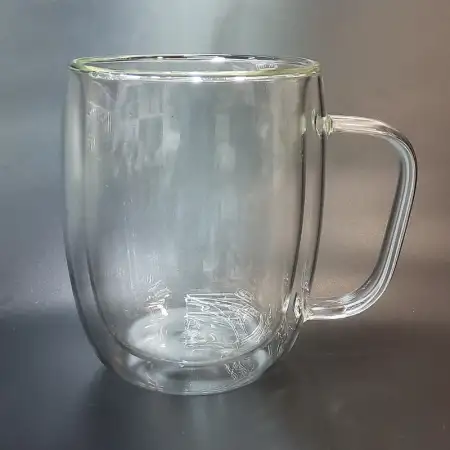 #WM6070-500; Double Wall Glass Cup ..