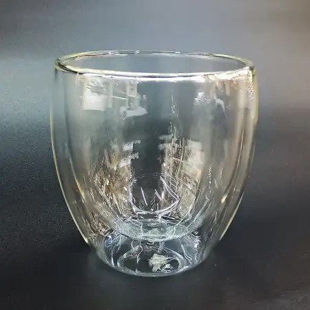 #WM6353; Double wall glass 250ml..