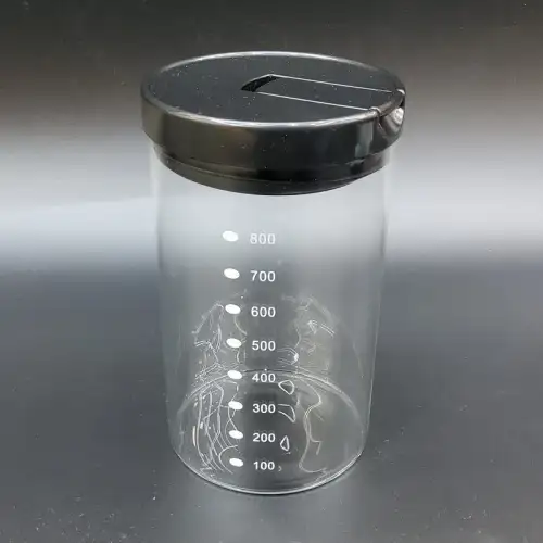 #WM9521-750; Glass airtight jar 750ml