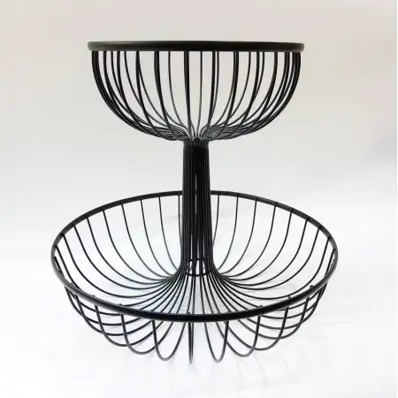 #YM16149; Metal 2-tier basket 16149..