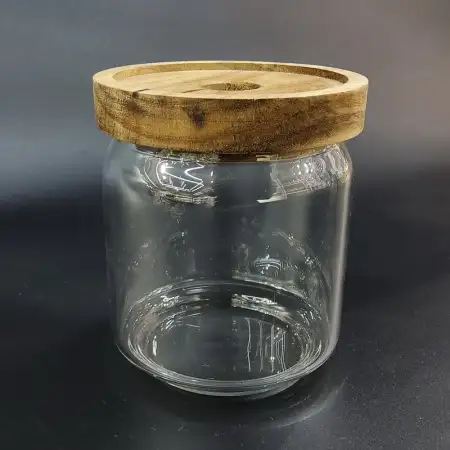 #YR90-450;  Glass airtight jar 450ml..