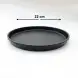 #YY2001; Cast iron pan 22cm round + wood