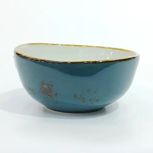 Ceramic Bowl 4.5 inches - Rustic Speckle Blue