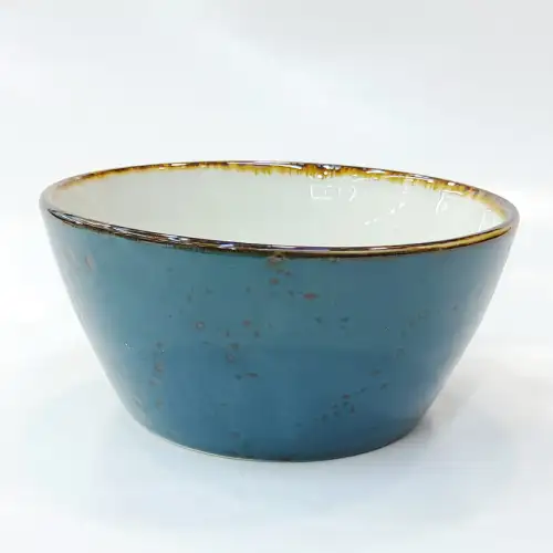 Ceramic Bowl 5 Inches - Rustic Speckle Blue Ceramic Bowl 5 Inches - Rustic Speckle Blue
