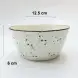 Ceramic Bowl 5 Inches - Rustic Speckle White