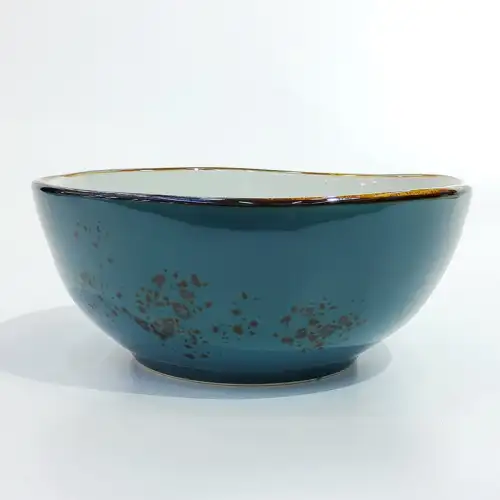Ceramic Bowl 6 inches - Rustic Speckle Blue Ceramic Bowl 6 inches - Rustic Speckle Blue