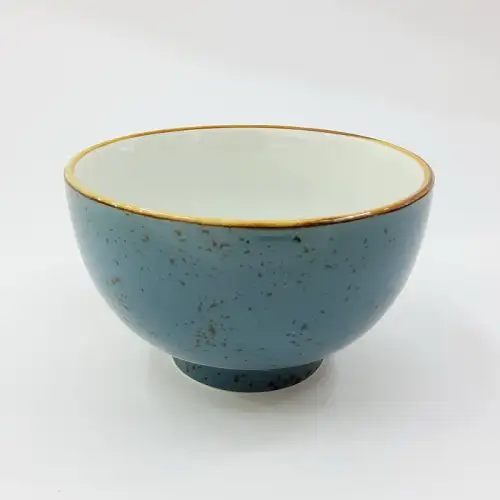 Ceramic Bowl 6 Inches - Rustic Speckle Blue Ceramic Bowl 6 Inches - Rustic Speckle Blue