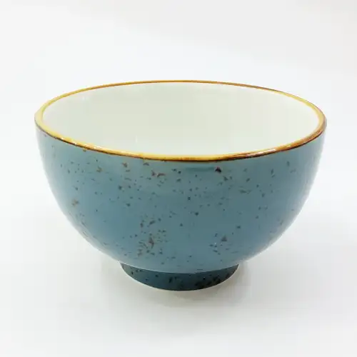 Ceramic Bowl 7 Inches - Rustic Speckle Blue