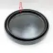 Ceramic Deep Plate 10.25 inches - Black Ceramic Deep Plate 10.25 inches - Black
